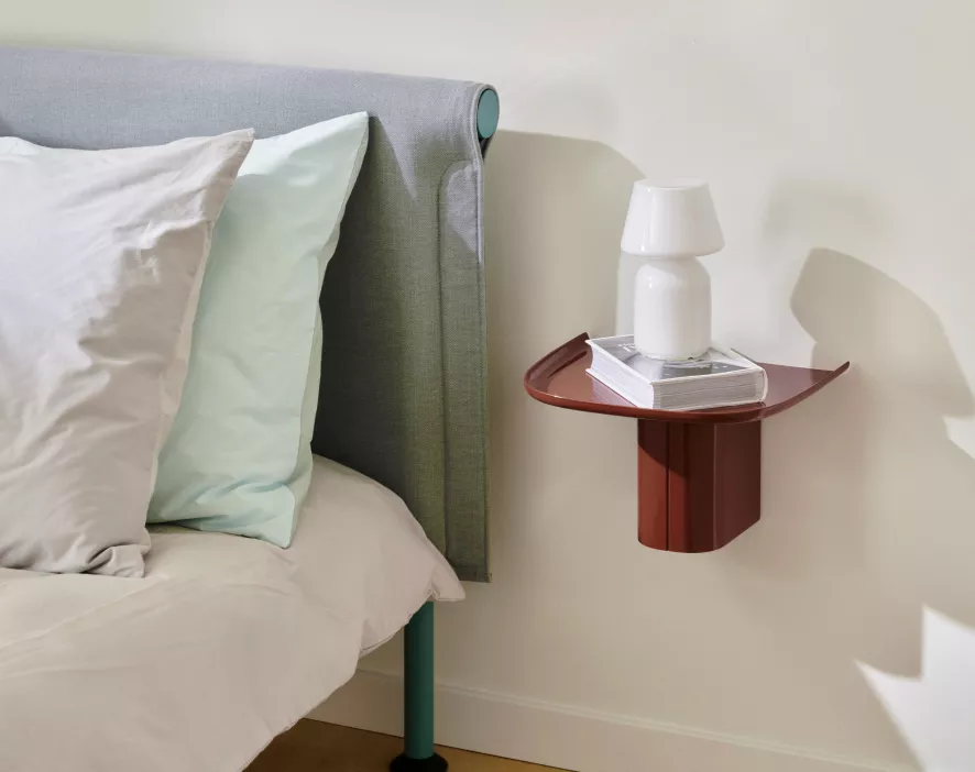 Hay Tamoto Bed 140x200 Mint Coating Headboard Metaphor 023 6 Hay Tamoto Bed 140x200 Mint Coating Headboard Metaphor 023 - Afbeelding 6