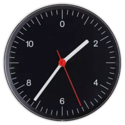 Hay Wall Clock Klok Ø26 Zwart