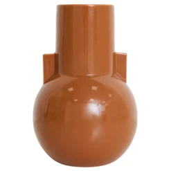 HKliving Ceramic Vaas Caramel S