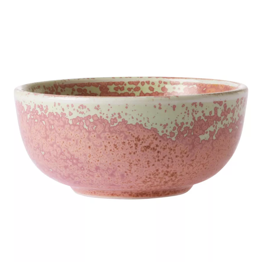 HKliving Chef Ceramic Dessert Kom Ø11.2 Rustic Pink 1 HKliving Chef Ceramic Dessert Kom Ø11.2 Rustic Pink