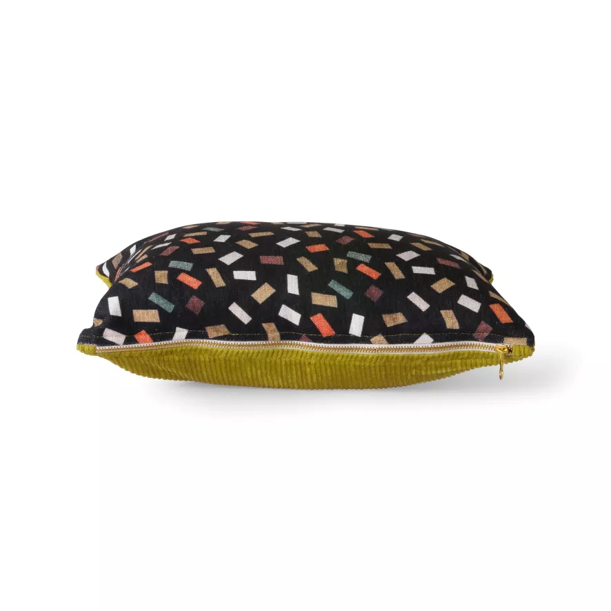 HKliving Doris For HKliving Kussen 30x40 Flakes 6 HKliving Doris For HKliving Kussen 30x40 Flakes - Afbeelding 6