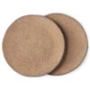 HKliving Gradient Ontbijtbord Set Van 2 Ø22.5 Taupe