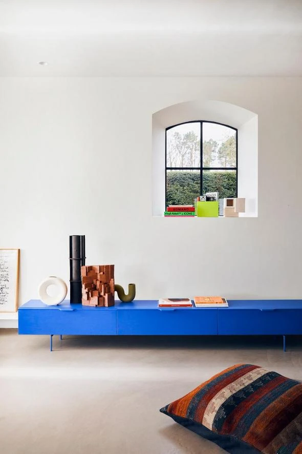 HKliving HK Objects Twisted Vaas, Glossy Olive 12 HKliving HK Objects Twisted Vaas, Glossy Olive - Afbeelding 12