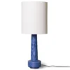 HKliving Retro Stoneware Tafellamp Blue