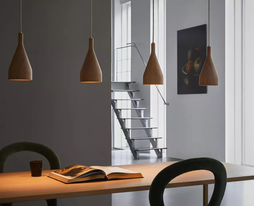 Hollands Licht Timber Hanglamp Small Ø6.8 Eiken 4 Hollands Licht Timber Hanglamp Small Ø6.8 Eiken - Afbeelding 4