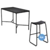 Houe Four Statafel Buiten 160x90 Zwart