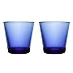 Iittala Kartio Glazen 21cl Set Van 2 Ultramarijnblauw