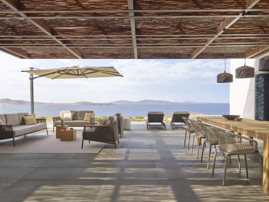 Jardinico Tecca Tuintafel 350x100 4 Jardinico Tecca Tuintafel 350x100 - Afbeelding 4