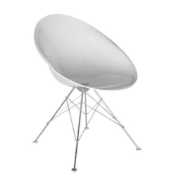 Kartell Ero|S| Stoel Vierpoot Glanzend Wit