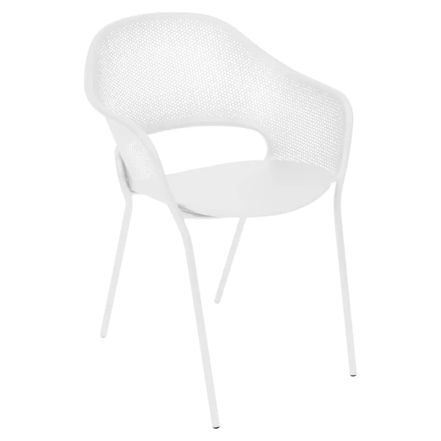 Fermob Kate Tuinstoel Met Armleuning Storm Grey 2 Fermob Kate Tuinstoel Met Armleuning Storm Grey - Afbeelding 2