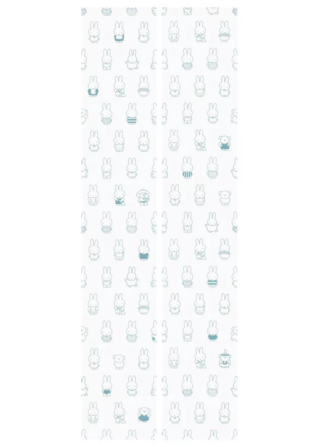 KEK Amsterdam Nijntje Various Behang Groen 16 KEK Amsterdam Nijntje Various Behang Groen - Afbeelding 16