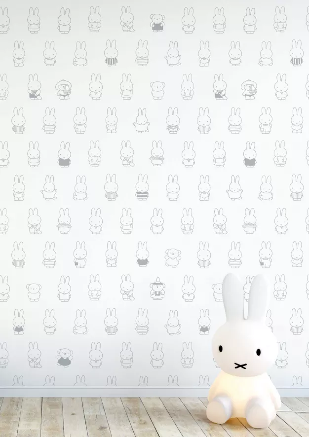 KEK Amsterdam Nijntje Various Behang Groen 17 KEK Amsterdam Nijntje Various Behang Groen - Afbeelding 17