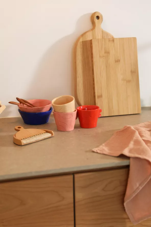 & Klevering &klevering Etch Kom Ø13,5 Set Van 4 4 & Klevering &klevering Etch Kom Ø13,5 Set Van 4 - Afbeelding 4