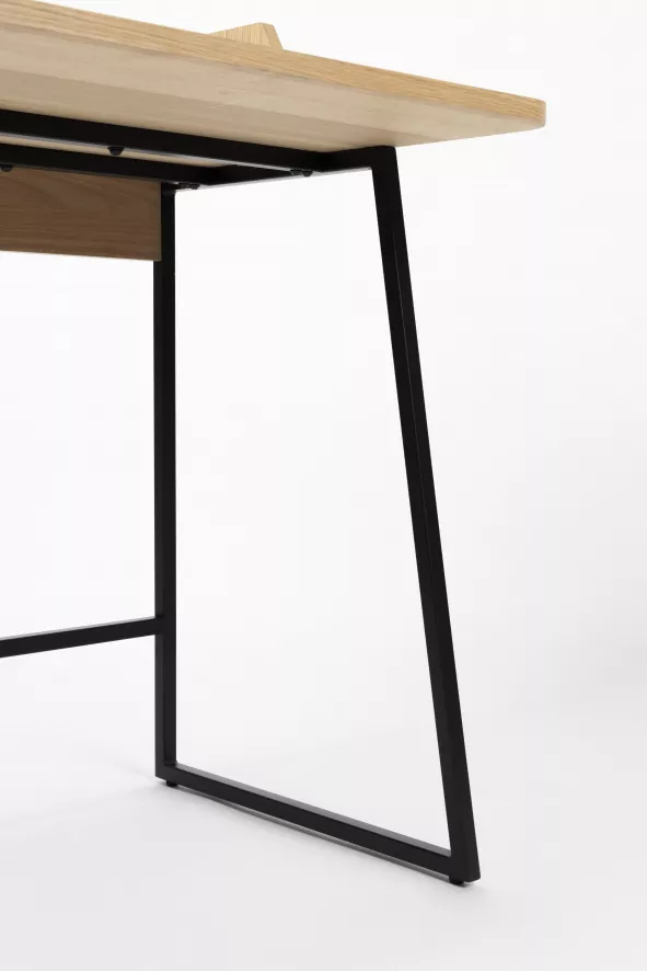 Livingstone Design Pelle Bureau Black 3 Livingstone Design Pelle Bureau Black - Afbeelding 3