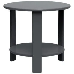 Loll Designs Lollygagger Bijzettafel Rond Chargoal Grey