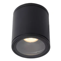 Lucide Aven Spot Rond Badkamer IP65 Zwart