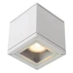 Lucide Aven Spot Vierkant Badkamer IP65 Wit