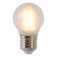 Lucide G45 LED Lichtbron E27 4W 2700K Mat Dimbaar