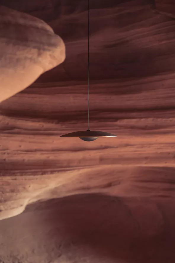 Marset Ginger Hanglamp Ø60 LED DALI Messing/messing 10 Marset Ginger Hanglamp Ø60 LED DALI Messing/messing - Afbeelding 10