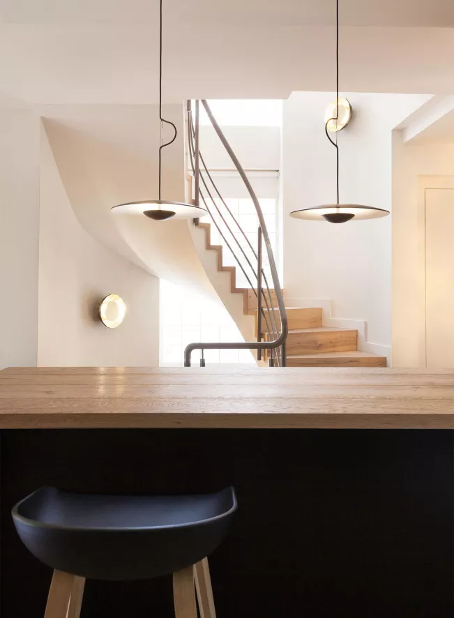 Marset Ginger Hanglamp Ø60 LED DALI Messing/messing 5 Marset Ginger Hanglamp Ø60 LED DALI Messing/messing - Afbeelding 5