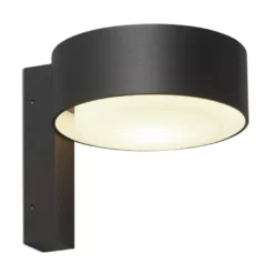 Marset Plaff-on! A Wandlamp LED IP65 Zwart