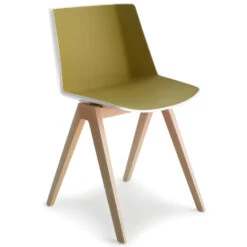 MDF Italia Aïku Wood Stoel Gebleekt Eiken Onderstel Zwart - Military Green -Flos Winkel x886x886 mdf italia aiku wood stoel packshot 2 1.jpg.pagespeed.ic .jPXYmQ7J8Q