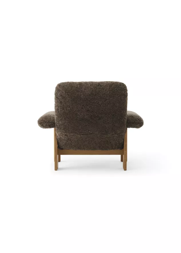 Audo Copenhagen Brasilia Fauteuil Naturel Eiken Sheepskin Naturel 10 Audo Copenhagen Brasilia Fauteuil Naturel Eiken Sheepskin Naturel - Afbeelding 10