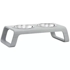 MiaCara Desco Kattenvoerbak Essen Grijs