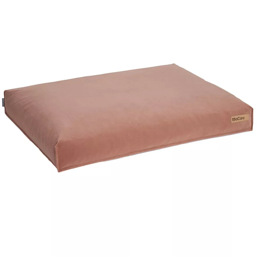 MiaCara Velluto Hondenkussen Large Nude 2 MiaCara Velluto Hondenkussen Large Nude - Afbeelding 2