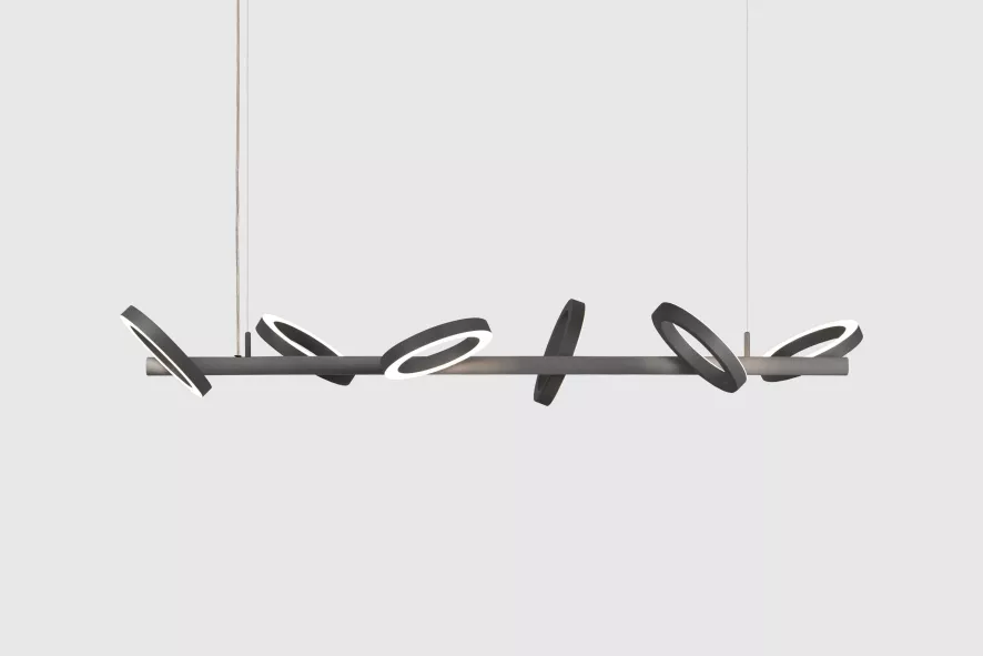 Moooi Pallana Hanglamp LED Slate 7 Moooi Pallana Hanglamp LED Slate - Afbeelding 7