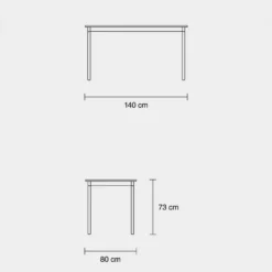Muuto Base Bureau 140x80 Wit/eiken -Flos Winkel x886x886 muuto base tafel 140x80 afmeting.jpg.pagespeed.ic .OBO3cQDKN7