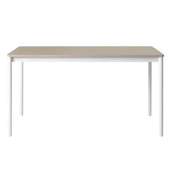 Muuto Base Bureau 140x80 Wit/eiken