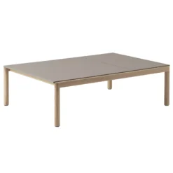 Muuto Couple Salontafel 120x84 Plain Eiken Taupe