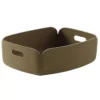 Muuto Restore Tray Opbergmand Bruin Groen