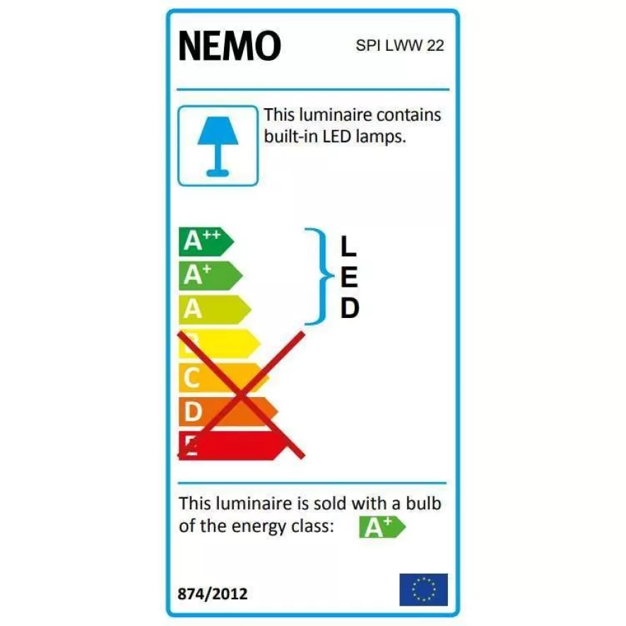 Nemo Spigolo 3 Vloerlamp LED Wit 9 Nemo Spigolo 3 Vloerlamp LED Wit - Afbeelding 9