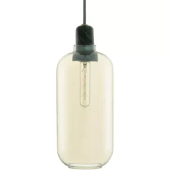 Normann Copenhagen Amp Lamp Hanglamp Large Ø11.2 Goud/groen