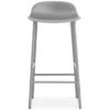 Normann Copenhagen Form Barstool Barkruk 75 Cm Met Stalen Onderstel Grijs