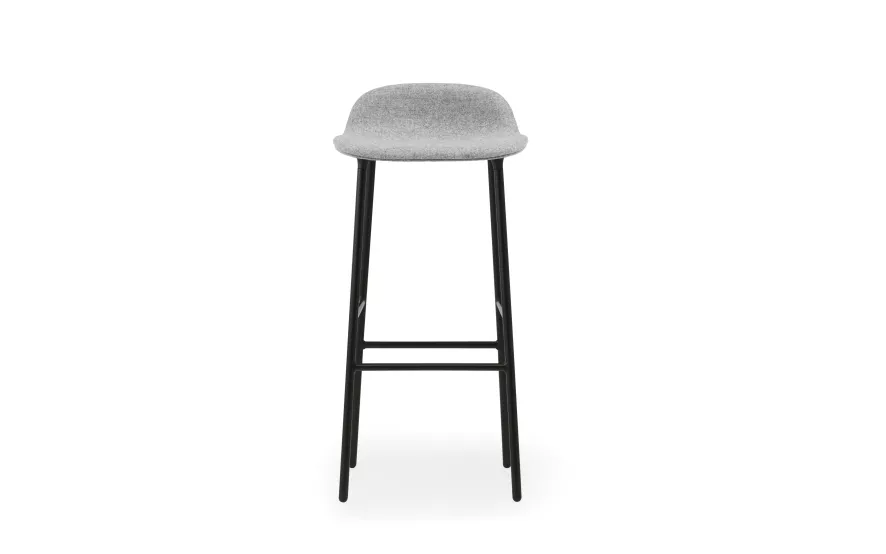 Normann Copenhagen Form Barkruk 75 Gestoffeerd Staal Ultra Leather Burgendy 5 Normann Copenhagen Form Barkruk 75 Gestoffeerd Staal Ultra Leather Burgendy - Afbeelding 5