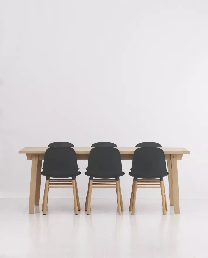 Normann Copenhagen Slice Linoleum Tafel 300x90 Zwart 11 Normann Copenhagen Slice Linoleum Tafel 300x90 Zwart - Afbeelding 11