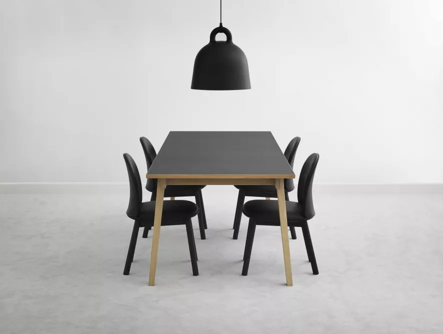 Normann Copenhagen Slice Linoleum Tafel 300x90 Zwart 9 Normann Copenhagen Slice Linoleum Tafel 300x90 Zwart - Afbeelding 9