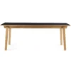 Normann Copenhagen Slice Linoleum Tafel 300x90 Zwart