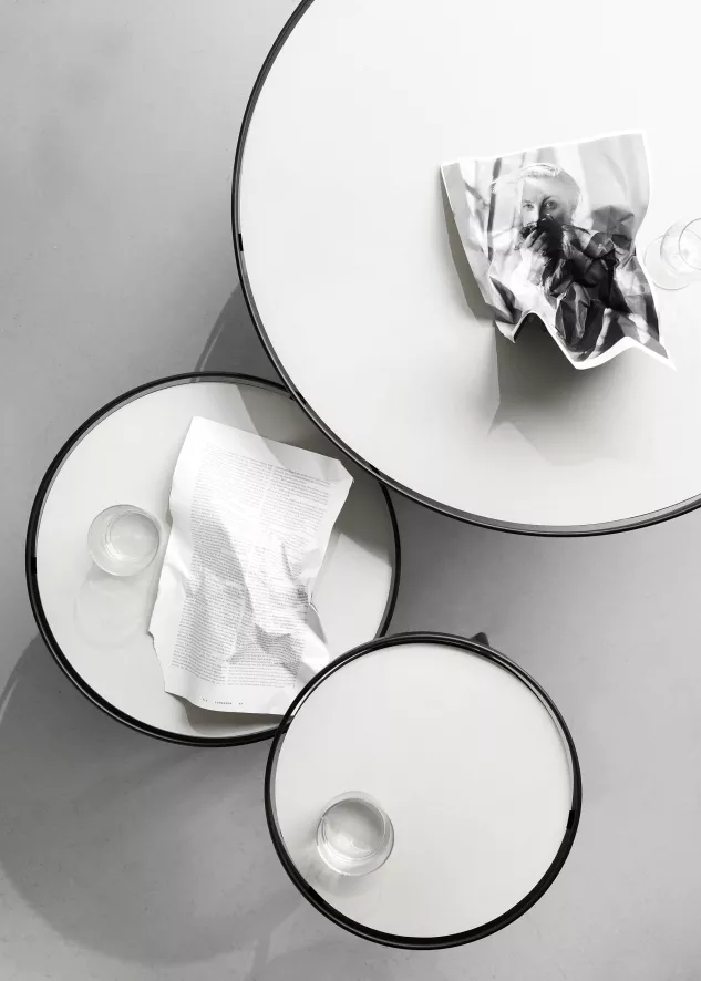 Northern Stilk Salontafel Ø74 Zwart 4 Northern Stilk Salontafel Ø74 Zwart - Afbeelding 4