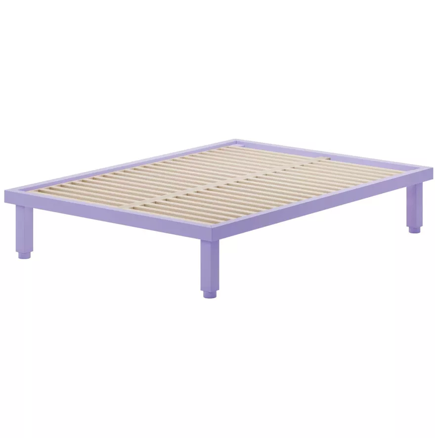 Objekte Unserer Tage Kaya Bed 140x200 Beuken Lila 1 Objekte Unserer Tage Kaya Bed 140x200 Beuken Lila