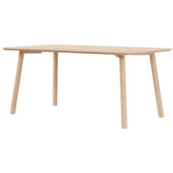 Objekte Unserer Tage Meyer 23 Tafel 160x92 Waxed Eiken, White Pigment