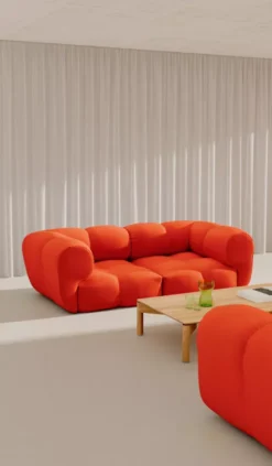 Objekte Unserer Tage Sander 2,5-zits Bank Met Arm Pure Orange -Flos Winkel x886x886 objekte unserer tage sander 2 5 zits bank21.jpg.pagespeed.ic .vOZbghX av