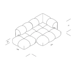 Objekte Unserer Tage Sander 4-zits Bank Rechts Sand -Flos Winkel x886x886 objekte unserer tage sander 3 zits bank links8.jpg.pagespeed.ic .S9 E09weW