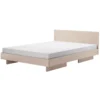 Objekte Unserer Tage Zians Bed Met Hoofdbord 160x200 Eiken Wit