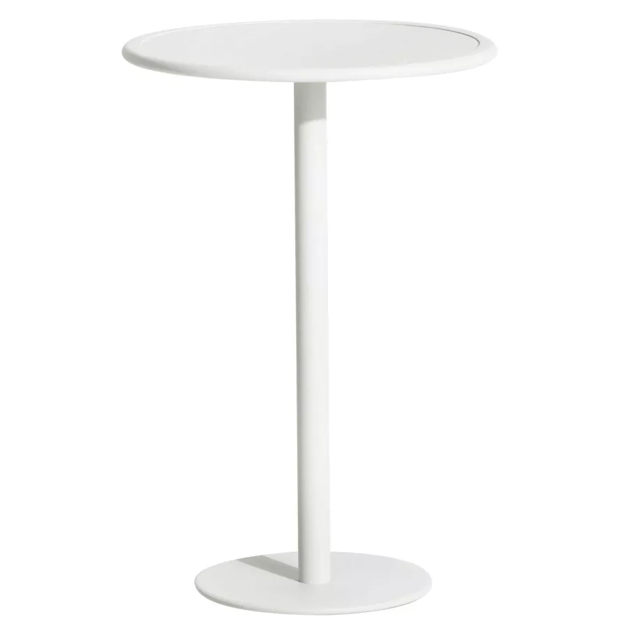 Petite Friture Week-end Bistrotafel Ø70 H75 Wit 1 Petite Friture Week-end Bistrotafel Ø70 H75 Wit