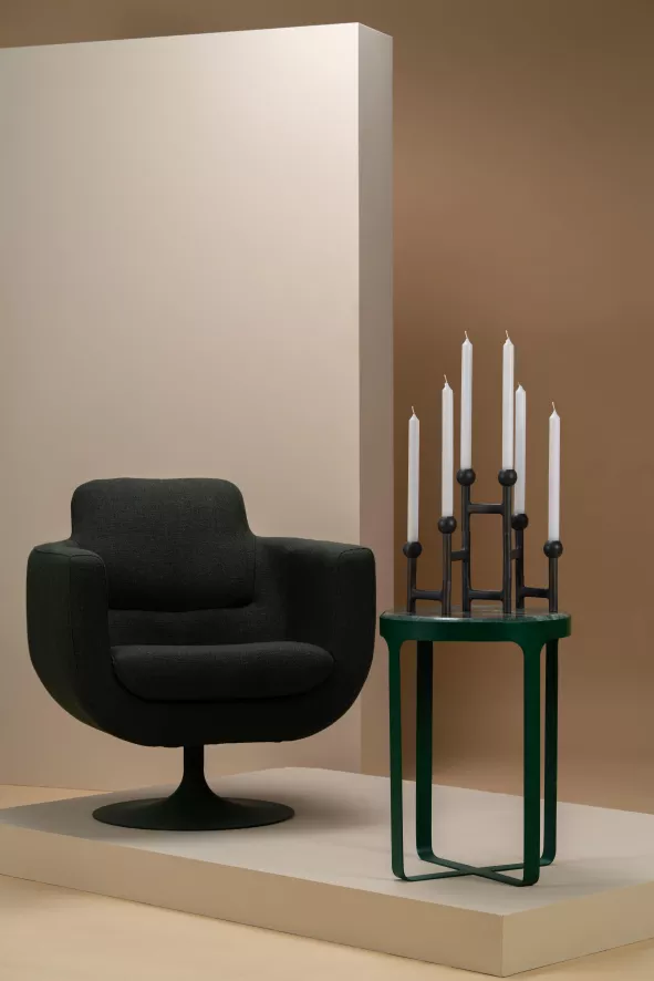 POLSPOTTEN Folding Kandelaar Rond M 2 POLSPOTTEN Folding Kandelaar Rond M - Afbeelding 2