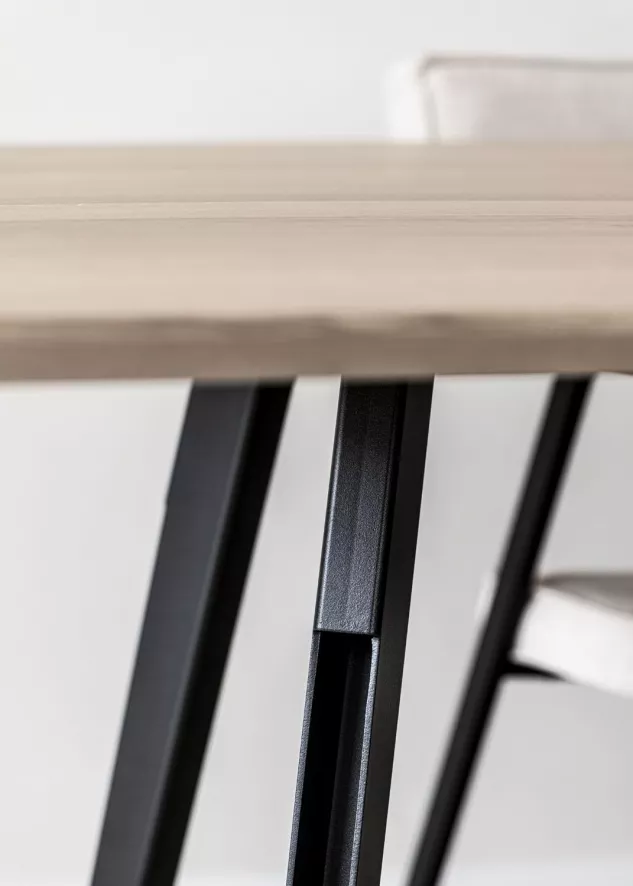 QLiv On Top Eettafel 240x100 Aged Oak 4 QLiv On Top Eettafel 240x100 Aged Oak - Afbeelding 4